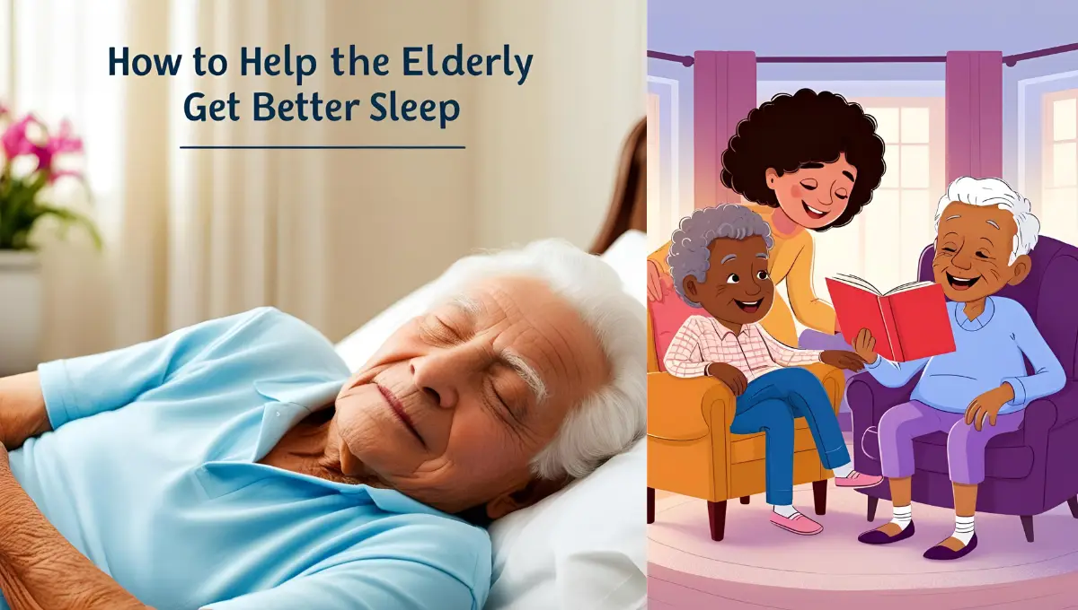 How to Help the Elderly Get Better Sleep