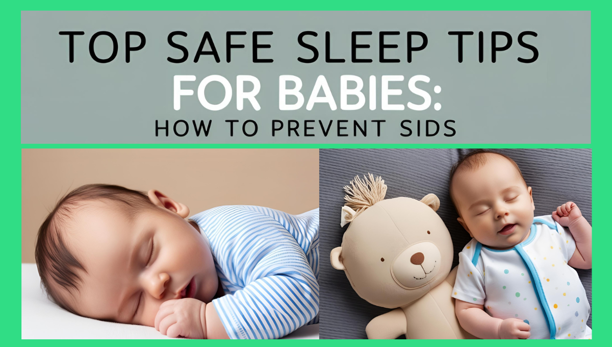 TOP SAFE SLEEP TIPS FOR BABIES :HOW TO PREVENT SIDS
